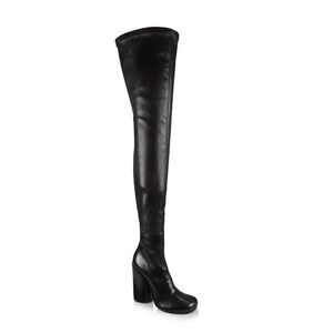 Burberry Anita Leather Over-The-Knee Boots size 37